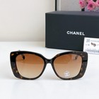 New Chanel Women Sunglasses  Ch5422 Tortoise Gold Letter Authentic With Box