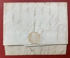 France  1746  Stampless Cover folded Letter  Sent From Pons To Bordeaux