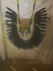 Native American Style  Bustle  Regalia  Pow-wow   Yellow And Green 