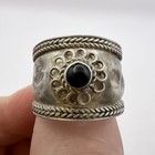 Vintage Sterling Silver 925 Band Ring Women s Signed Size 8 5 3 8g