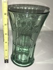 Coke Glass Genuine Coca-cola Green Large Thick Cup Vintage Glass 16 Oz Heavy