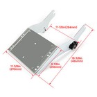 Trunk Pack Mount Rack Luggage Bracket For Harley Touring Road Glide 1997-2008