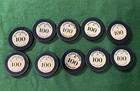 10  100 Chips From The Casino De Paris Southgate California
