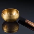 Tibetan Singing Bowl Set  3 15 Inch  Copper  - Hand-hammered  Perfect For Sou   