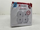 Kidde 4 Inch Battery Powered Smoke Detector With Photo Electric Sensor  4 Pack 