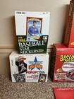 Lot Of 22 1982 1984 1985 1986 1988 1989 1990 Topps Donruss Fleer Empty Wax Boxes
