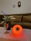 Cute Tomato Table Lamp For Bedroom  Living Room  Night Light  Kawaii Decor