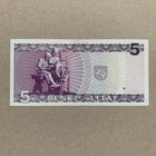 Lithuania 5 Litai Banknote P55 1993 Lithuanian Scarce Janos Jablonskis B999