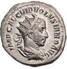 Volusian  ad 251-253  Roman Ar Silver Antoninianus Salus Avgg Ric 184