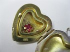 So Beautiful Rare Vintage Pendant Open And Close Heart Ussr 60s Silver 875 