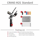 Zhiyun Crane M2s Kit 3-axis Gimbal Stabilizer For Action Camera Smartphone