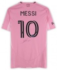 Lionel Messi Inter Miami Cf Autographed Adidas 2025 Euforia Light Pink Jersey