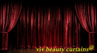 Theater stage Red Vintage Classic Velvet Curtain Drape 12ft H Sound Proof