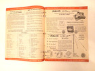 Vintage 1937 Philco List Porice Catalog For Radio  40 Pages For Servicemen Needs
