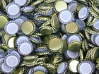 576 Lined Bottle Caps Bottling Beer Home Brew Brewing New Gold Free Shipping   