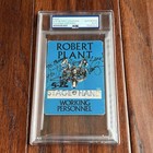 Stevie Ray Vaughan   Psa   Autograph Stage Hand Pass Signed   Robert Plant