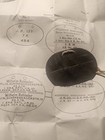 Wwi Imperial German Army Un-named 1916 Era Id Tag   Rope L  k   