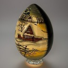 Authentic Signed Russian Orthodox Church Egg Church Of The Savior On Nereditsa