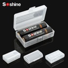 Soshine Hard Plastic Case 18650 aa aaa Battery Cover Holder Cells Storage Box 1x