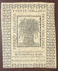 1776 Delaware Colonial Currency Note 