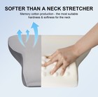 Heated Neck Stretcher With Magnetic Therapy  Neck And Shoulder Relaxer Pillow