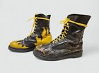 Vintage 90   s Tredair Flame Boots - Combat Boots Mie Dr Martens Size 12 Punk Goth