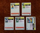1991 Impel Marvel Universe Series 3 Complete Holo Holographic Insert Set  5 