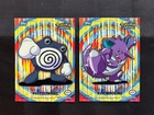 2000 Topps Pokemon Tv Series 2 Complete Sticker Set - Nm  1-10 