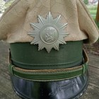 Vintage West German Police Cap Hat With Obsolete Badge