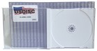 Usdisc Cd Jewel Cases Standard 10 4mm  Single 1 Disc  white  Lot