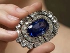 4 Ct Cushion Cut  100  Vvs1 Real Moissanite  Brooch Pin 14k White Gold Plated