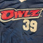 Orem Owlz Baseball Jersey Mens Size Xl Blue Minor League Milb La Angels Shirt T