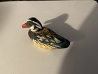Vintage 13    Leo Koppy Hand Carved And Painted Wood Duck Signed By Artist