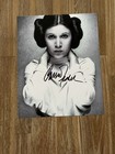 Carrie Fisher Autographed 8x10 Photo  Signed  Authentic  Star Wars  Leia  Coa