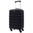 Wrangler 20  Hardside Spinner Carry-on Luggage  Black 22-inch 