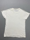 Vintage Rare Los Angeles Rams White Hanes T Shirt Size Large  L a  Rams