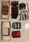 Vintage Japan Tin Marusan Ford Friction Toy Car 13 