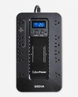 850va Eco-friendly Ups Battery Backup   Surge Protector - Lcd Display  Compact D
