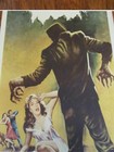 Original Boris Karloff 1958 Frankenstein 1970 Movie Insert Poster 58 262 Allied