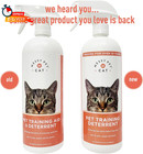 Cat Training Deterrent Spray Helps Stop Unwanted Pet Habits  Behaviors Like Scra
