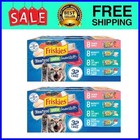  2 Pack purina Friskies Seafood Favorites Wet Cat Food Variety Pack  5 5 Oz Cans