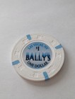 Bally s Casino Las Vegas  Nevada  1 00 Chip Great For Any Vintage Collection 