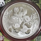 2025 China Panda 10 Yuan     30g  999 Silver Pcgs Ms70 Prooflike