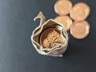 Roll Of 50 - 2012 Canada 1c One Cent Pennies Shiny All Magnetic