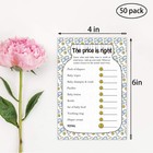 The Price Is Right Baby Shower Game Ideas  50 Cards Fun Baby Shower Game For    