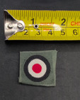 Wwii 2 German Army Cockade Patch Squared Off For Sewing 