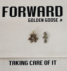 Golden Goose Deluxe Limited Edition Golden Flower   Star Charms For Shoe Laces