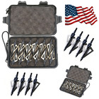 12pcs Arrow Head 100 Grain 2 Blade Archery Broadhead Bow Accessories Hunting 