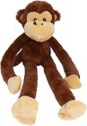 Swingin  Safari Monkey Dog Plush Toy - Squeaky Dog Toy For All Dogs - Extra S   