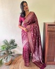 Soft Silk Bollywood Designer Fancy Saree Party Indian Wedding Ready To Wear Sar